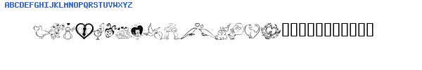 Fuente KR Valentines 2006 Three.ttf