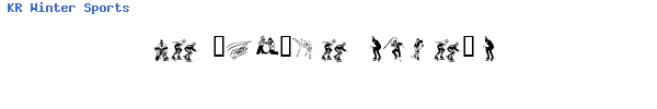 Fuente KR Winter Sports.ttf
