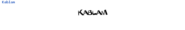 Fuente Kablam.ttf