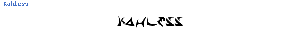 Fuente Kahless.ttf