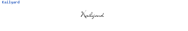 Fuente Kailyard.ttf