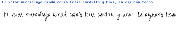 Fuente KanesHand Regular.TTF