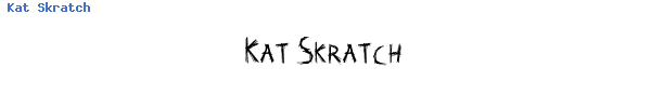 Fuente Kat Skratch.ttf