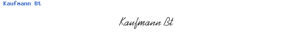 Fuente Kaufmann Bt.ttf