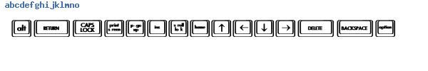 Fuente Keyboard KeysBT Bold.ttf
