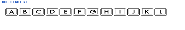 Fuente Keyboard Keysex Expanded.ttf