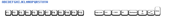 Fuente Keyboard2.otf