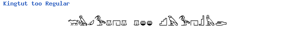 Fuente Kingtut too Regular.ttf