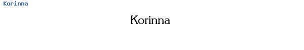 Fuente Korinna.ttf