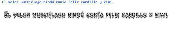 Fuente Kreepshow Frigid.ttf