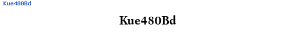 Fuente Kue480Bd.ttf