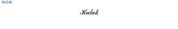 Fuente Kulak.ttf