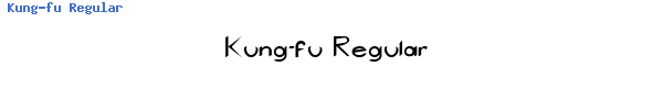 Fuente Kung-fu Regular.ttf