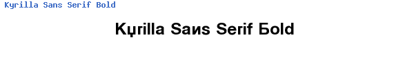 Fuente Kyrilla Sans Serif Bold.ttf