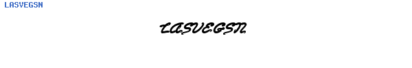Fuente LASVEGSN.TTF