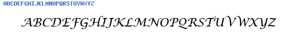 Fuente LCALLIG.TTF