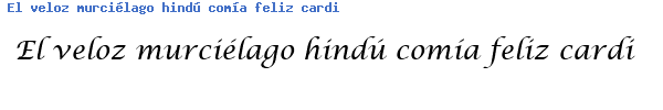 Fuente LCALLIG.TTF