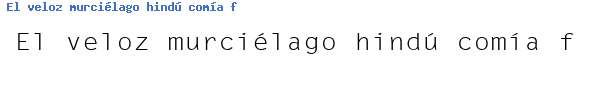 Fuente LECHTWIR.TTF