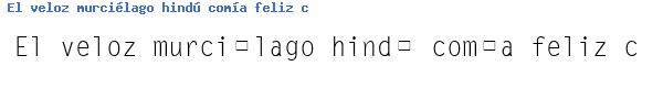 Fuente LGOTH.TTF