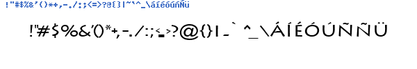 Fuente LISTWN__.TTF