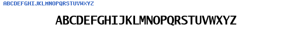 Fuente LTYPEB.TTF