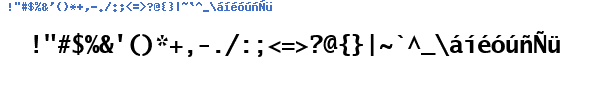 Fuente LTYPEB.TTF