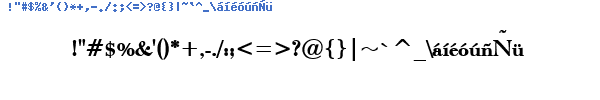 Fuente LUCIB___.TTF