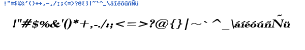 Fuente LUCIWBI_.TTF