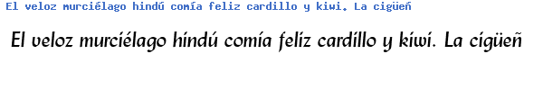 Fuente LYDIANI.TTF