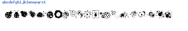 Fuente Ladybug_Dings.ttf