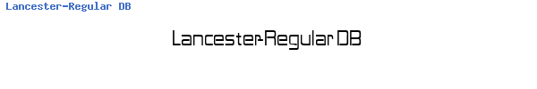 Fuente Lancester-Regular DB.ttf
