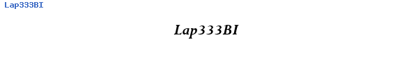 Fuente Lap333BI.ttf