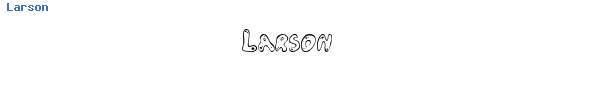 Fuente Larson.ttf