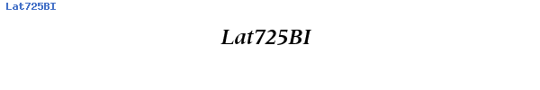 Fuente Lat725BI.ttf