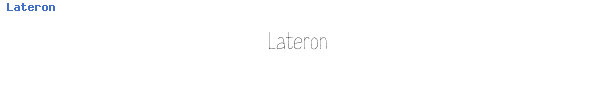 Fuente Lateron.ttf