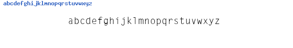 Fuente LetterGothic-Thin.ttf
