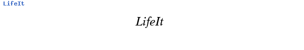 Fuente LifeIt.ttf