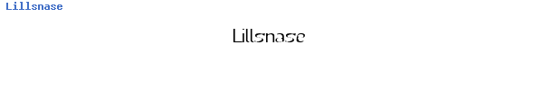 Fuente Lillsnase.ttf