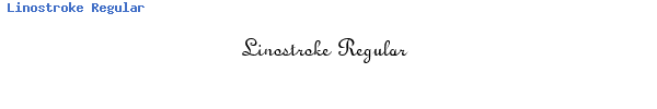 Fuente Linostroke Regular.ttf
