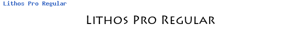 Fuente Lithos Pro Regular.ttf