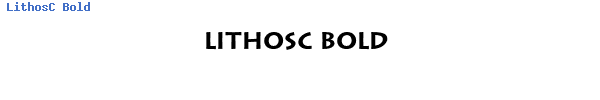 Fuente LithosC Bold.ttf