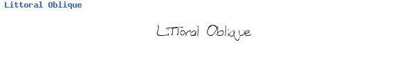 Fuente Littoral Oblique.ttf