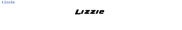 Fuente Lizzie.ttf
