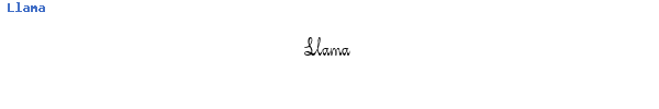 Fuente Llama.ttf