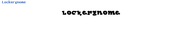 Fuente Lockergnome.ttf