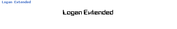 Fuente Logan Extended.ttf