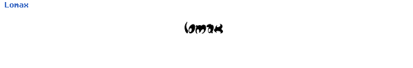 Fuente Lomax.ttf