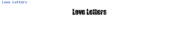 Fuente Love Letters.ttf