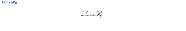 Fuente LuciaRg.ttf