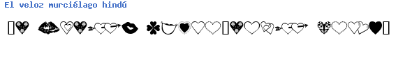 Fuente Luvnkiss.ttf